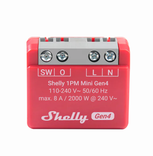 interruptor inteligente con medición de potencia, WIFI para sistema domótico